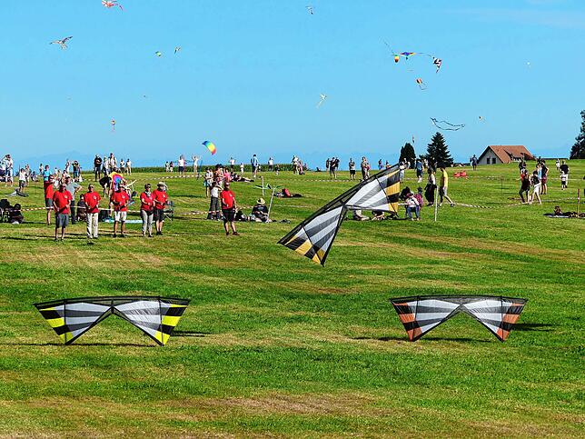 Bild 15: Bilder vom 11. Familien-Drachenfest auf dem Flugplatz in Hütten