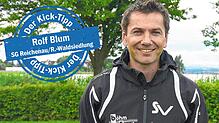 Rolf Blum, Trainer der SG Reichenau/R.-Waldsiedlung.