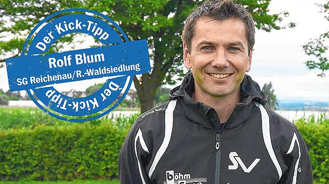 Rolf Blum, Trainer der SG Reichenau/R.-Waldsiedlung.