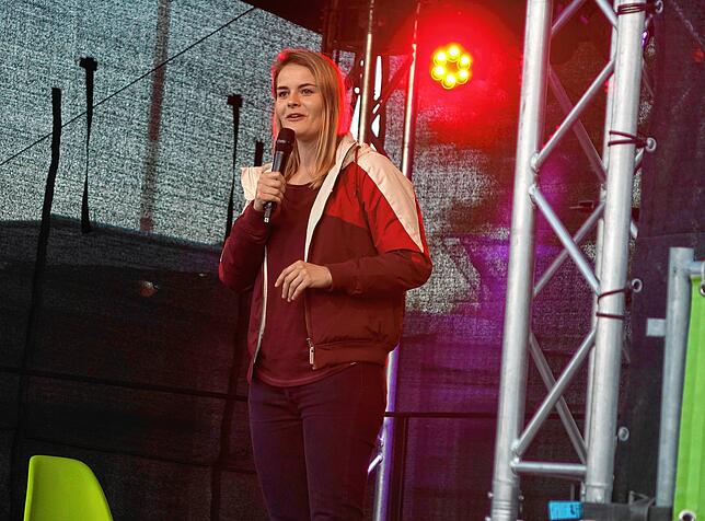 Hazel Brugger in Rheinfelden