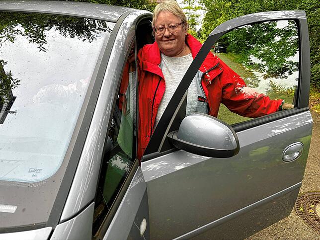 Die 68-Jährige freut sich auf den neuen Lebensabschnitt.