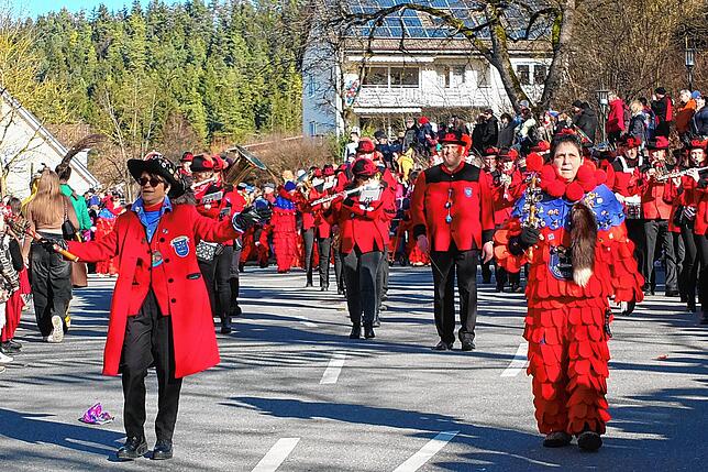 Bild 17: Großer Jubiläumsumzug der Narren in Niedereschach – Teil 1