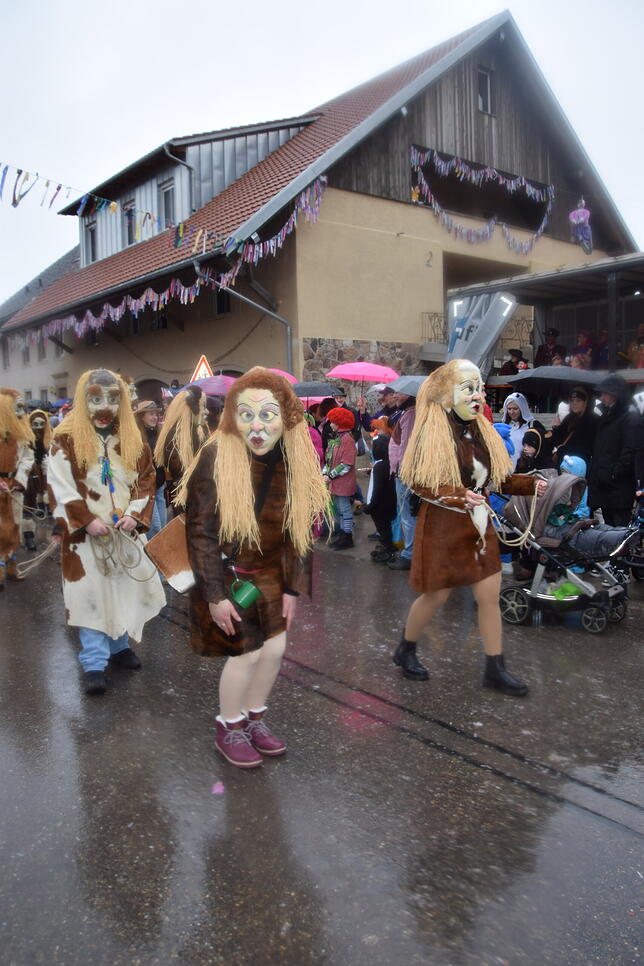 Bild 8: Nöggenschwiel 2025: Fasnacht und bunte Kostüme – Eindrücke vom Schlüchttalnarrentreffen