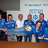 Das neue Vorstandsteam der SCM-Fußballabteilung: (von links) Robert Schmid, Marco Viellieber, Gerhard Klank, Markus Karg, Uwe Schulz und ...