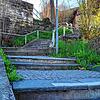 Die Treppe zwischen Dillstraße und Stadtwall ist immer wieder ein beliebter Treffpunkt für Jugendliche. Im &bdquo;wilden Mai 2022&ldquo; ...