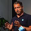 Andreas Matt kandidiere parteiunabhängig für das Amt des Konstanzer Oberbürgermeisters und verspricht den Anwesenden im Konzil in diesem ...