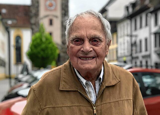 Martin Dürrhammer ist 97 Jahre alt und gehört zu den letzten Zeitzeugen des Zweiten Weltkrieges.