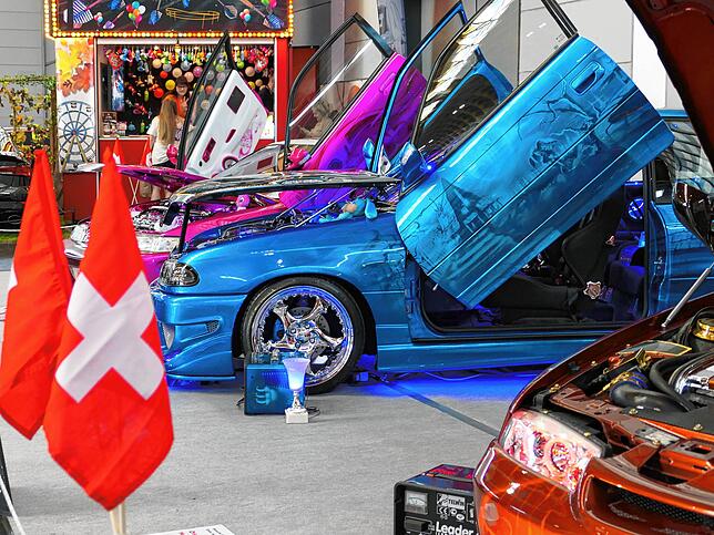 Bild 15: Die Tuning World Bodensee präsentiert sich bunt und lebhaft – exklusive Eindrücke!