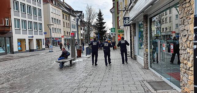 Patrouille von Ordnungskräften statt Hästräger: Villingen bleibt 2021 größtenteils daheim.