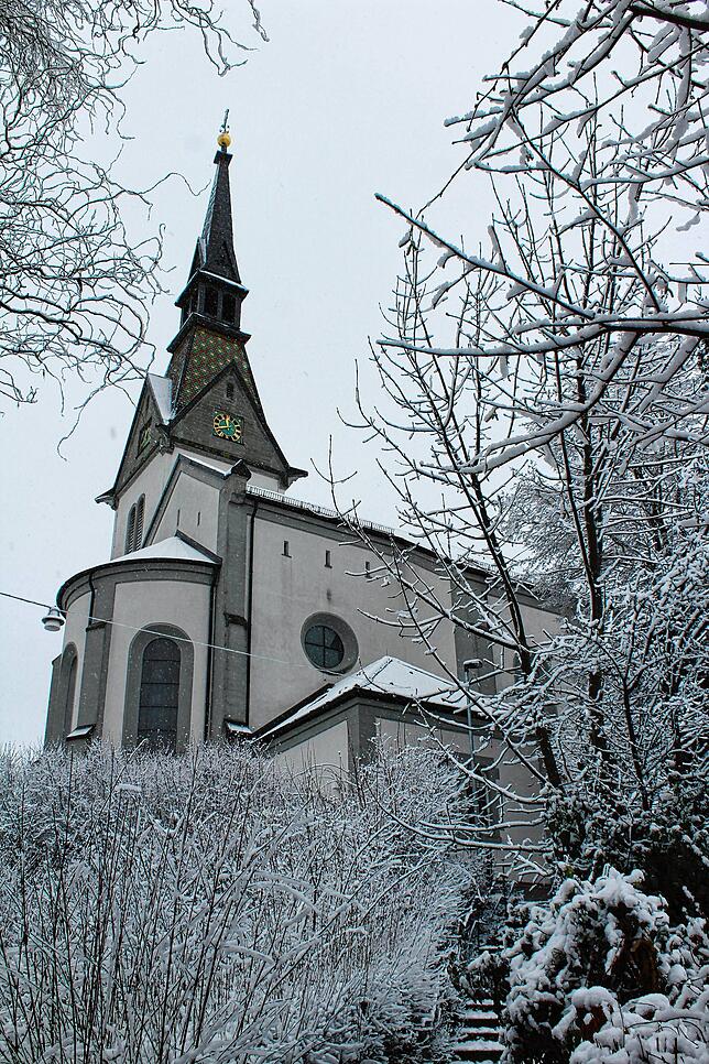 Bild 33: Schnee wohin das Auge reicht! So sieht es gerade im Raum Stockach aus