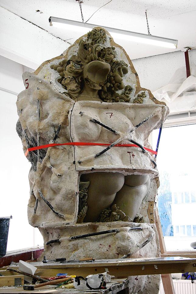 Bild 5: Wie entsteht eine Skulptur? Bildhauerin Miriam Lenk zeigt es uns!