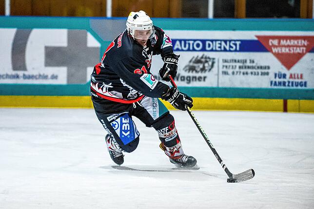 Abschied vom Hotzenwald: Viele Jahre stand Timo Preuss beim EHC Herrischried auf dem Eis. Künftig will er Eishockey nur als Hobby betreiben.