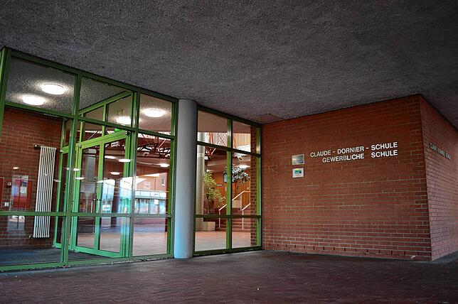 Die Claude Dornier Schule ist eine der drei Berufsschulen im Schulzentrum Friedrichshafen.