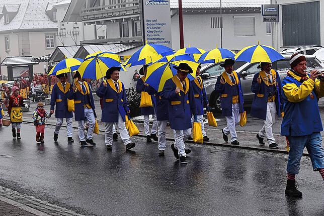 Bild 16: Fasnacht 2025: Bilder der Kindergarten- und Schülerbefreiung in Birkendorf
