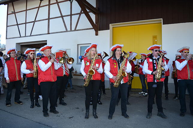 Bild 30: Bilder vom Narrenbaumsetzen in Leimbach