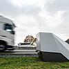 Unbekannte haben in Klettgau einen „Enforcement-Trailer“, eine mobile Anlage zur Geschwindigkeitsmessung beschmiert. (Symbolbild)