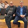 Wegen Befangenheit in eigener Sache müssen sich Oberbürgermeister Jürgen Roth (links) und Bürgermeister Detlev Bührer in die ...
