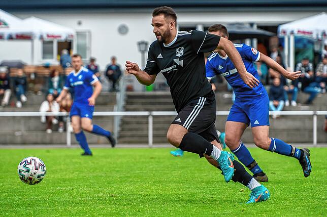 Matchwinner: Bujar Halili hatte mit zwei Treffern wesentlichen Anteil am 4:0-Erfolg des SV 08 Laufenburg II gegen den SV Rheintal. Da ...