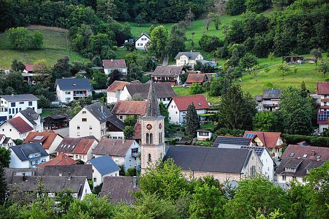 Die Kirche St. Gallus in Obereggingen.