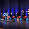 Am Ende applaudierten die Protagonisten sogar dem Publikum (von links): Stephanie Jakober (Redaktionsleitung Donaueschingen und ...