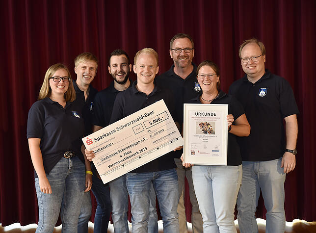 5000 Euro bekommt die Stadtmusik Schwenningen für ihr Projekt eines interaktiven Mitmach-Musicals.