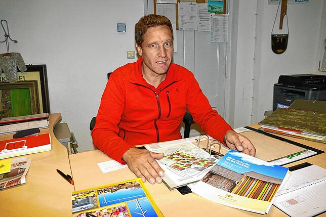 Christoph Martin hofft auf eine baldige Planung der Dorfmitte.