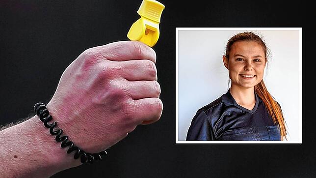 Schiedsrichterin Melina Krämer investiert viel Zeit in ihr Hobby.
