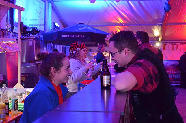 Bild 15: Das war die Partynacht der Narrentage mit der Froschenkapelle in Bildern