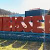 Die Firma J.G. Weisser, hier die markanten Lettern vor dem Firmensitz in St. Georgen, hat Kurzarbeit angemeldet.