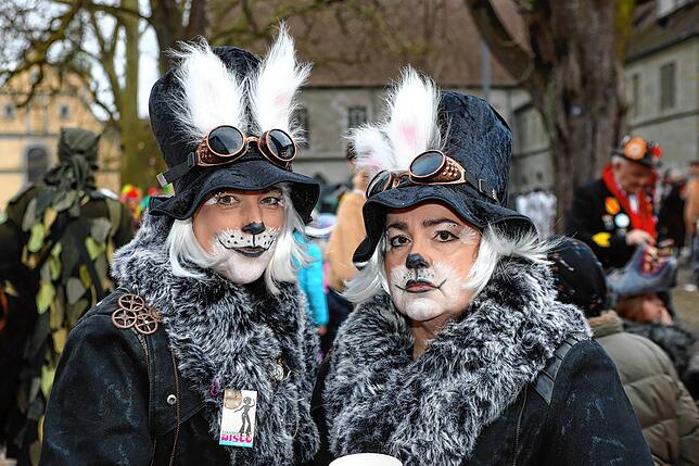 Bild 4: Bunt, bunter, Konstanzer Fasnacht: So fantasievoll geht es auf dem Münsterplatz zu