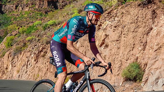 Gelungene Premiere: Radprofi Nico Denz aus Albbruck fuhr auf Mallorca erstmals ein Rennen im neuen Trikot seines neuen Teams ...