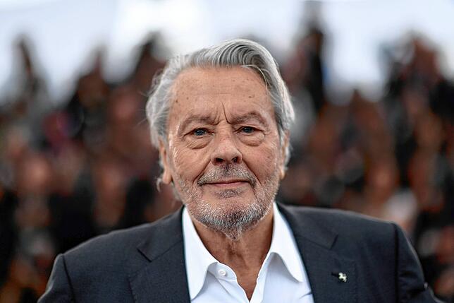 Alain Delon 2019 beim Filmfestival in Cannes. Später in dem Jahr hatte er einen Schlaganfall.