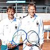 Medaille im Visier: Christoph Back (links) und Gerd Albiez spielen für Deutschland die Weltmeisterschaft der Altersklasse Herren 55 in ...