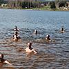 Anschwimmen bei 12,5 Grad: Die Badesaison am Kirnbergsee wird am Karsamstag eröffnet.