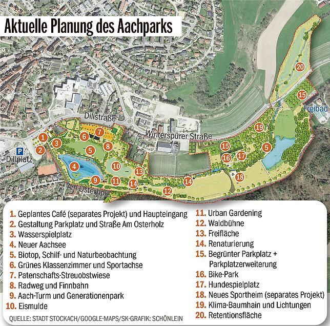 Bild 2: Alle sind auf den Aachpark in Stockach gespannt: Neue Details und wie der Zeitplan aussieht