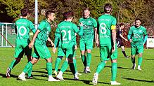 Der TSV Aach-Linz hat den Ansturm des SV Mühlhausen abgewettert und mit dem 5:3-Erfolg die Tabellenführung verteidigt.
