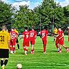 Linzgauer Jubel im Schwarzwald. Die Spieler des SC Pfullendorf nach dem Treffer zum 1:2.