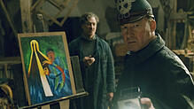 Tobias Moretti (links) als Max Ludwig Nansen und Ulrich Noethen als Jens Ole Jepsen in &bdquo;Deutschstunde&ldquo;.