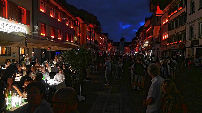 Bild 18: Romantische Stimmung in der Kaiserstraße in Waldshut - Die schönsten Eindrücke