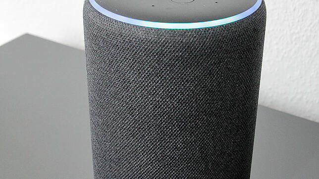 Eine von vier Echo-Boxen in der Wohnung.