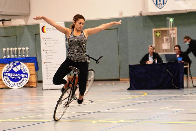 Zeit verloren: Anne Lais (Archivbild) vom RSV Wallbach musste nach einem Sturz mit Platz zwölf beim Deutschland-Cup in Schwanewede ...