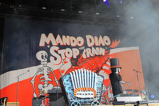 Bild 6: Bilder vom Konzert von Mando Diao am Sonntag