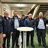 Paul Müller (links) ist das jüngste Mitglied im Team des Technischen Hilfswerks Villingen-Schwenningen und freut sich über die ...