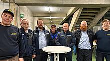 Paul Müller (links) ist das jüngste Mitglied im Team des Technischen Hilfswerks Villingen-Schwenningen und freut sich über die ...