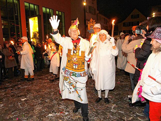 Bild 4: &bdquo;Es war mir eine Ehre. Aber das war&lsquo;s jetzt.&ldquo; Heinz Maser verabschiedet sich nach 26 Jahren als Programmchef der Konstanzer Fernsehfasnacht