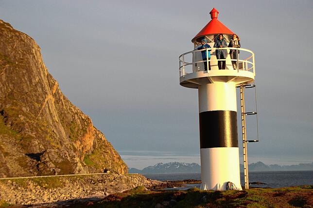 Mittsommernacht auf Andøya