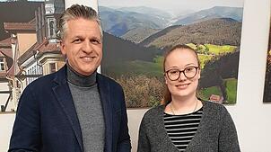 Von der Baar in die Vereinigten Staaten: Der CDU-Bundestagsabgeordnete Thorsten Frei (links) hat Miriam Kalisch für das ...