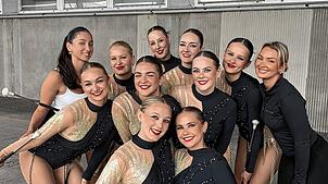 Sport, Tanz und Emotionen – das Twirling-Team Deutschland bei der Europameisterschaft in Lleida in Spanien. Foto: ttsg