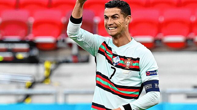 Portugals Cristiano Ronaldo war der Mann des Tages.