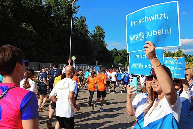Bild 3: Gute Laune an der Messe: Die schönsten Bilder vom ZF-Firmenlauf